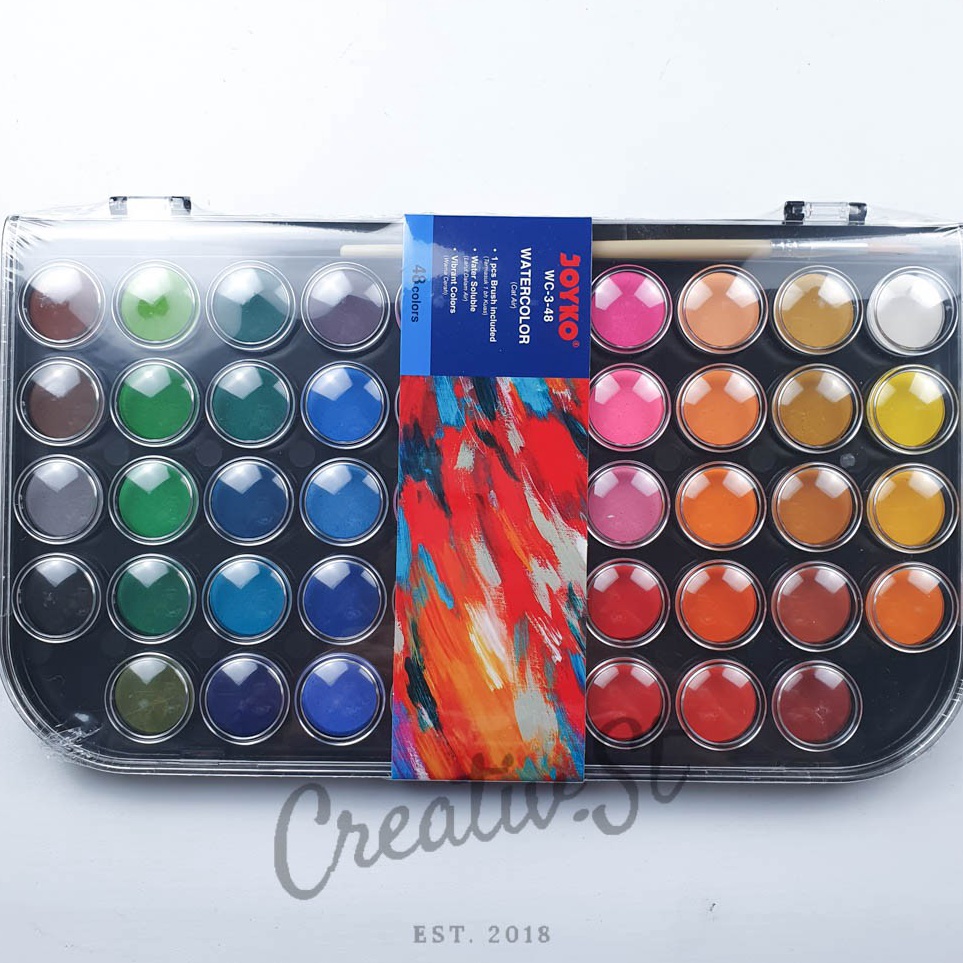 

Joyko Cat Air Padat Block Watercolour Cat Air Block WC348 Water Color Paint h Z6J7