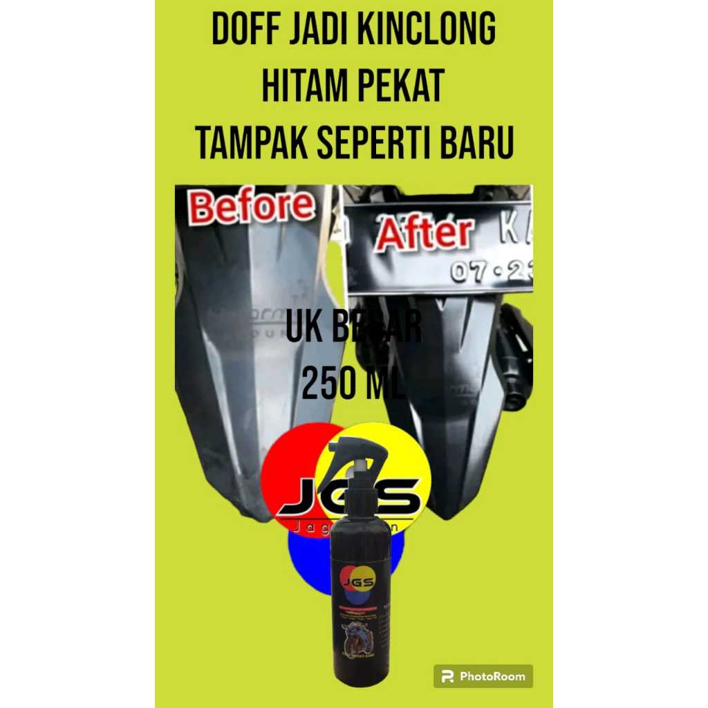 PENGKILAP BODY | PENGHITAM DOFF MOTOR DAN MOBIL | JGS PENGHITAM DOFF