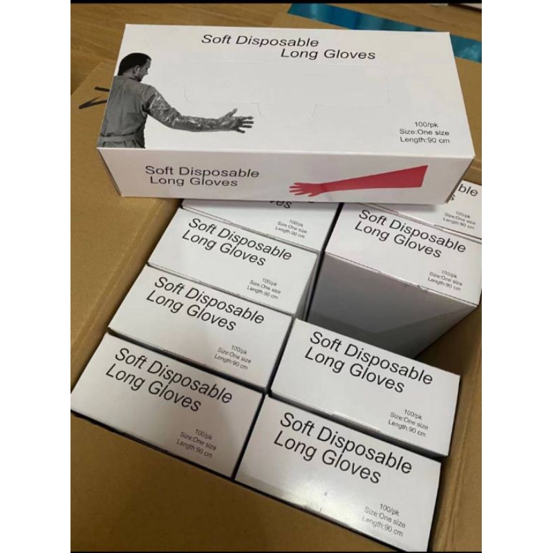 Glove inseminasi buatan / Glove palpasi / enzi Glove