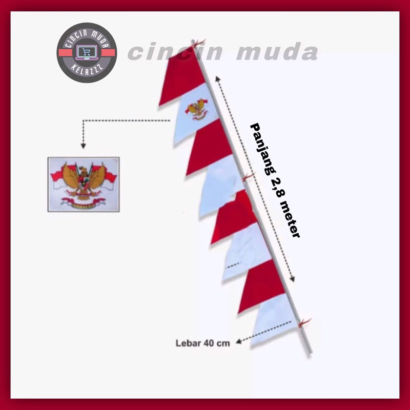 bendera umbul umbul warna warni/bendera umbul umbul merah putih /bendera umbul umbul jumbo/bendra um
