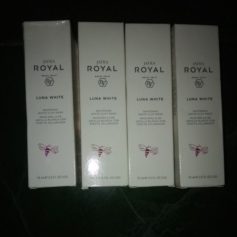 jafra royal Luna white clay mask