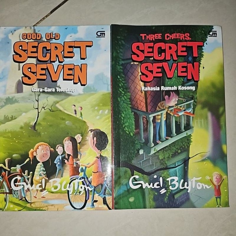 

BUKU BEKAS!! SECRET SEVEN/RAHASIA RUMAH KOSONG DAN GARA-GARA TELESKOP