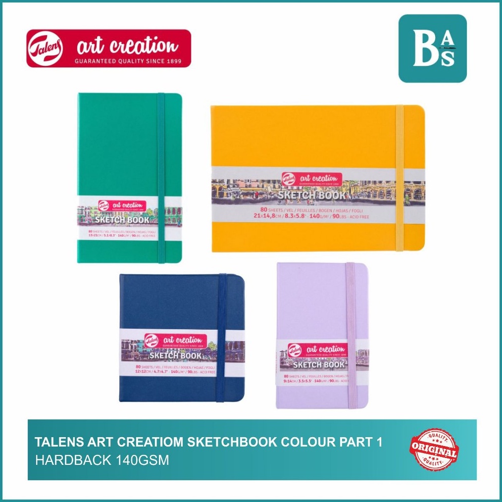 

Talens Art Creation Hardback Sketch Book Colour Ketebalan 14gsm Peralatan Melukis Terlaris dari BAS Bali Art Supplies Jakarta Part 1 x GV8