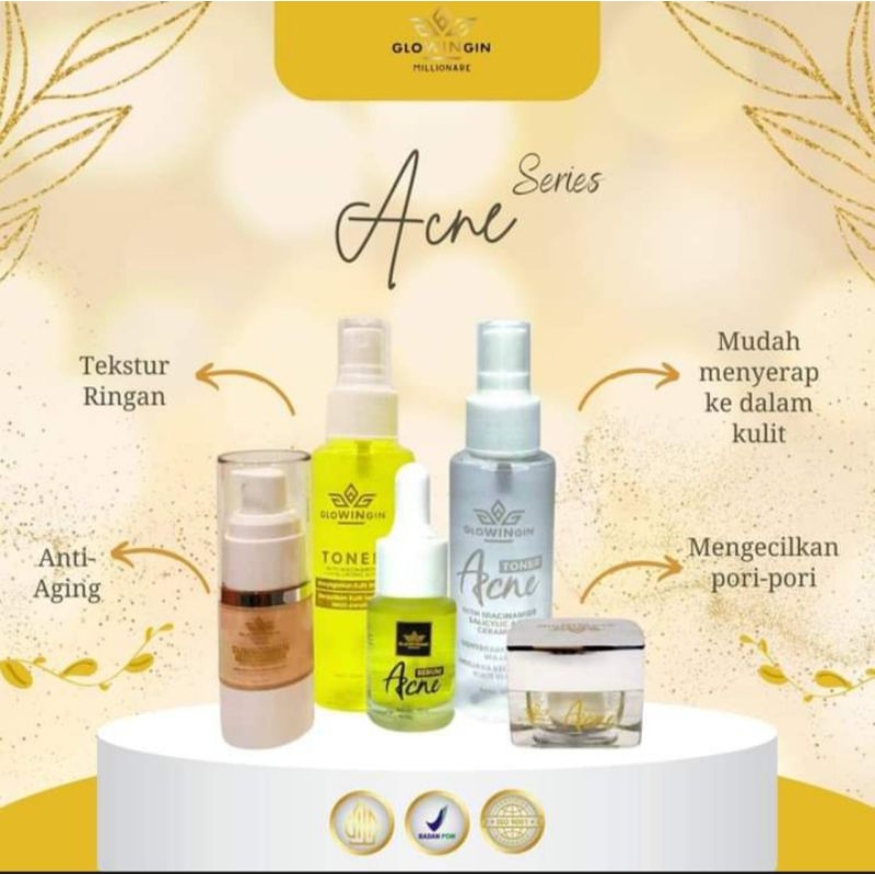 Glowingin Skincare/orii/BPOM/halal MUI