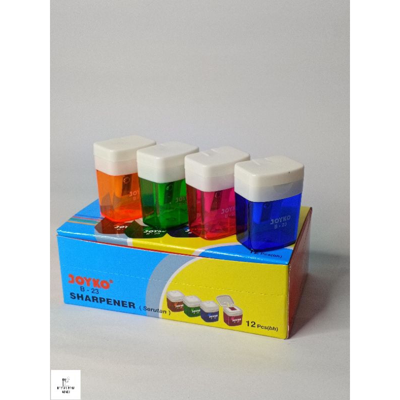 

Joyko sharpener serutan rautan pencil joyko B-23 / harga 1 pcs