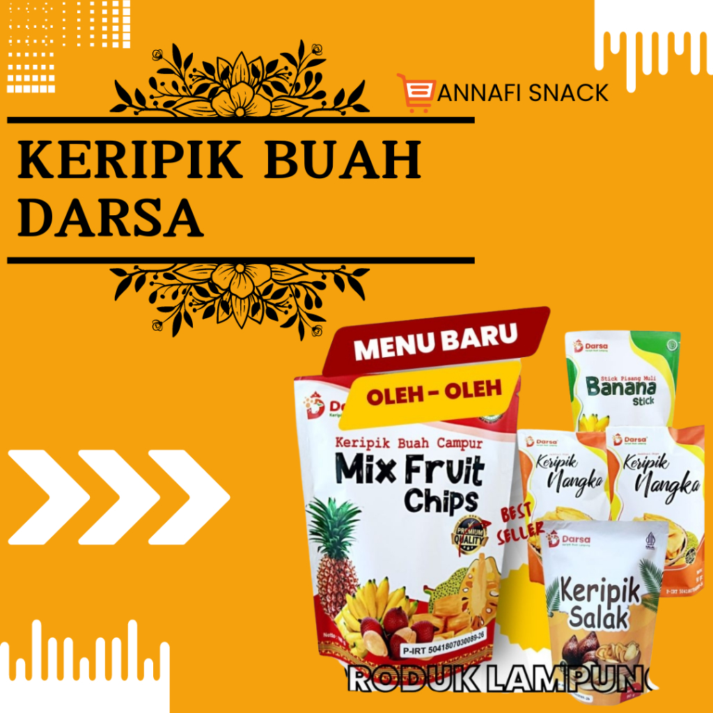 

KERIPIK BUAH DARSA OLEH OLEH KHAS LAMPUNG