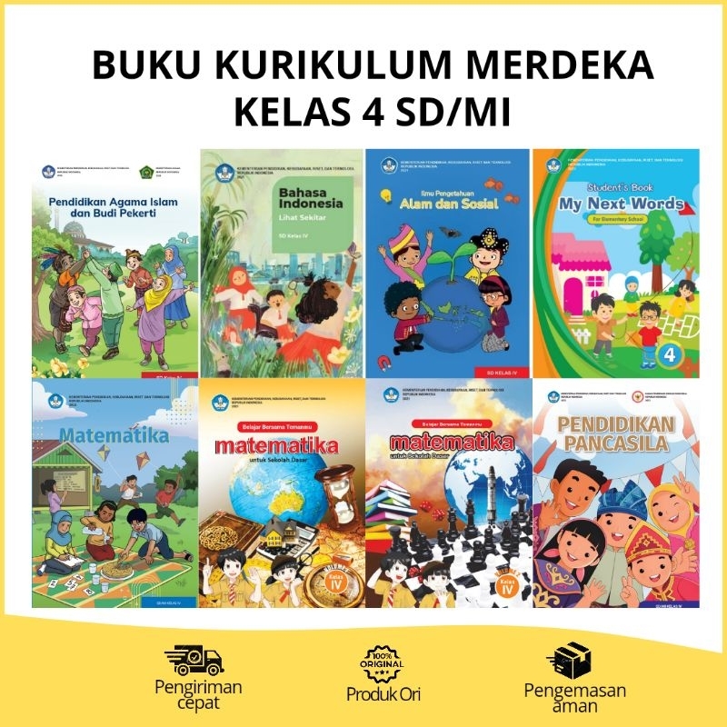 

Buku Kurikulum Merdeka Kelas 4 SD/MI