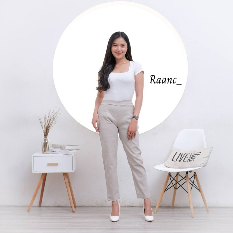 Celana Katun Wanita Celana Kerja Wanita Stretch