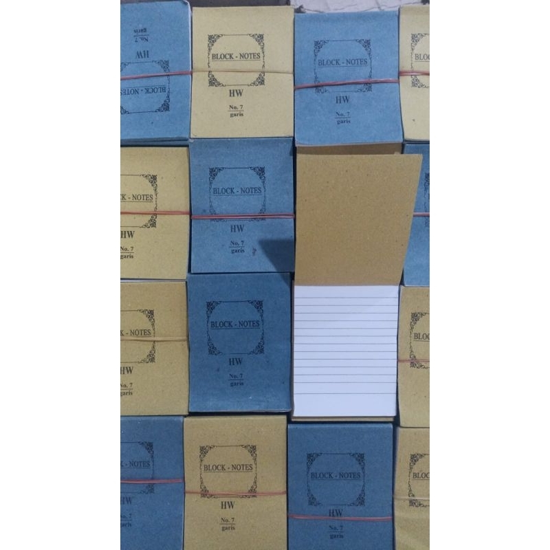 

block note no 7 # AH