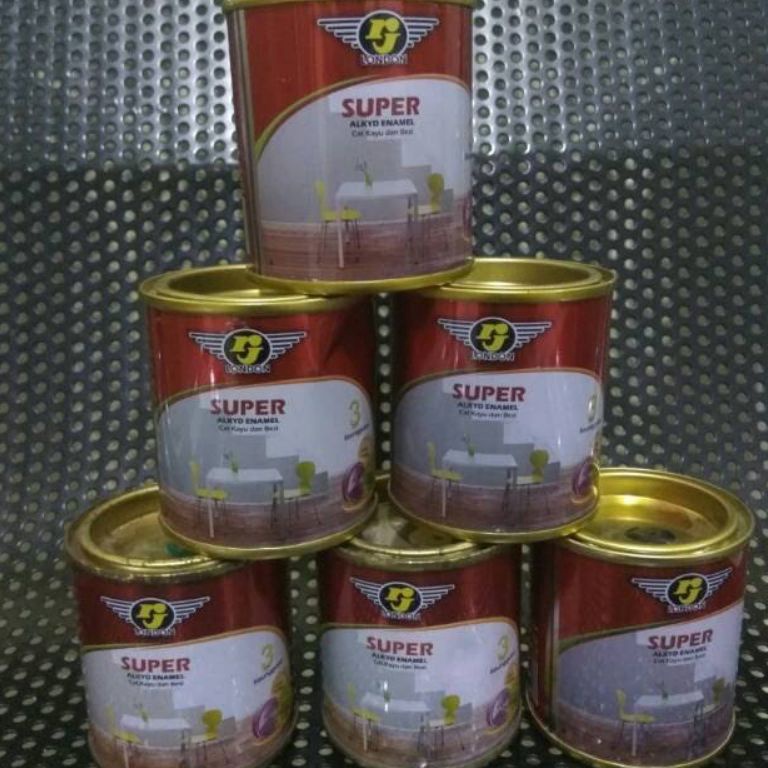 

Cat Minyak 8ml RJ LONDON SUPER ALKYD ENAMEL Cat Besi Cat Kayu h N3B8