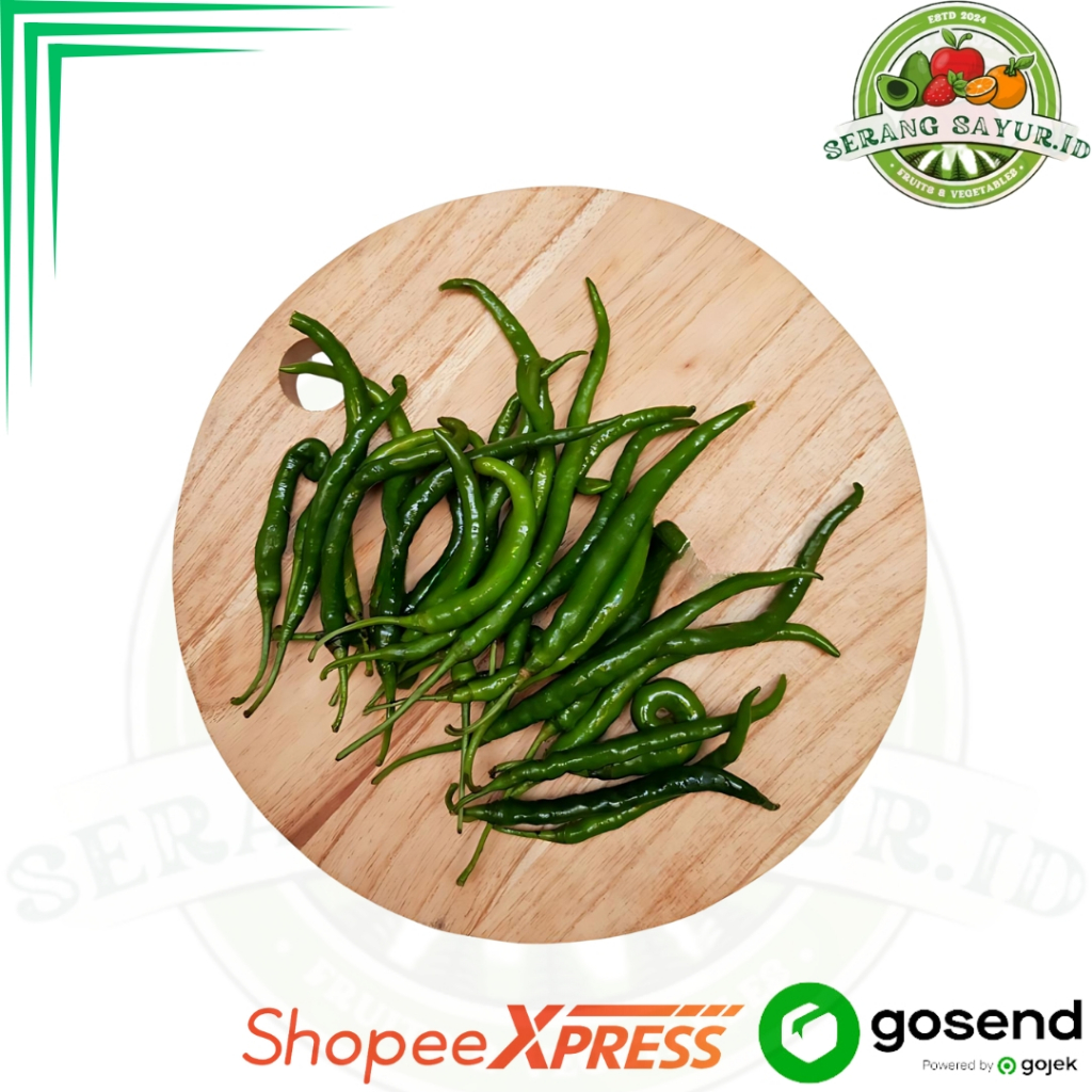 

CABE KRITING HIJAU 250 GR - 500 GR