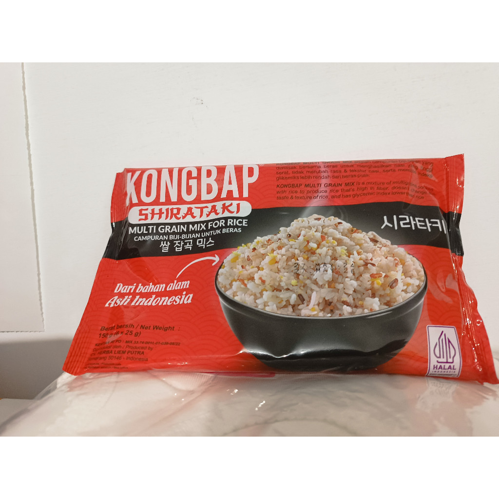 

KONGBAP SHIRATAKI MULTI GRAIN 150 GR - SHIRATAKI , ORIGINAL DAN CHIA SEED & QUINOA