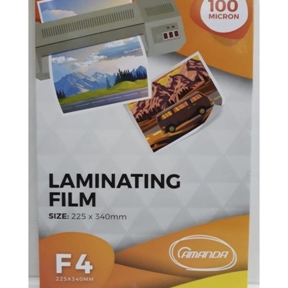 

LAMINATING AMANDA F4 dan A4 ISI 1 LEMBAR PLASTIK LAMINATING F4 dan A4 y R8N2