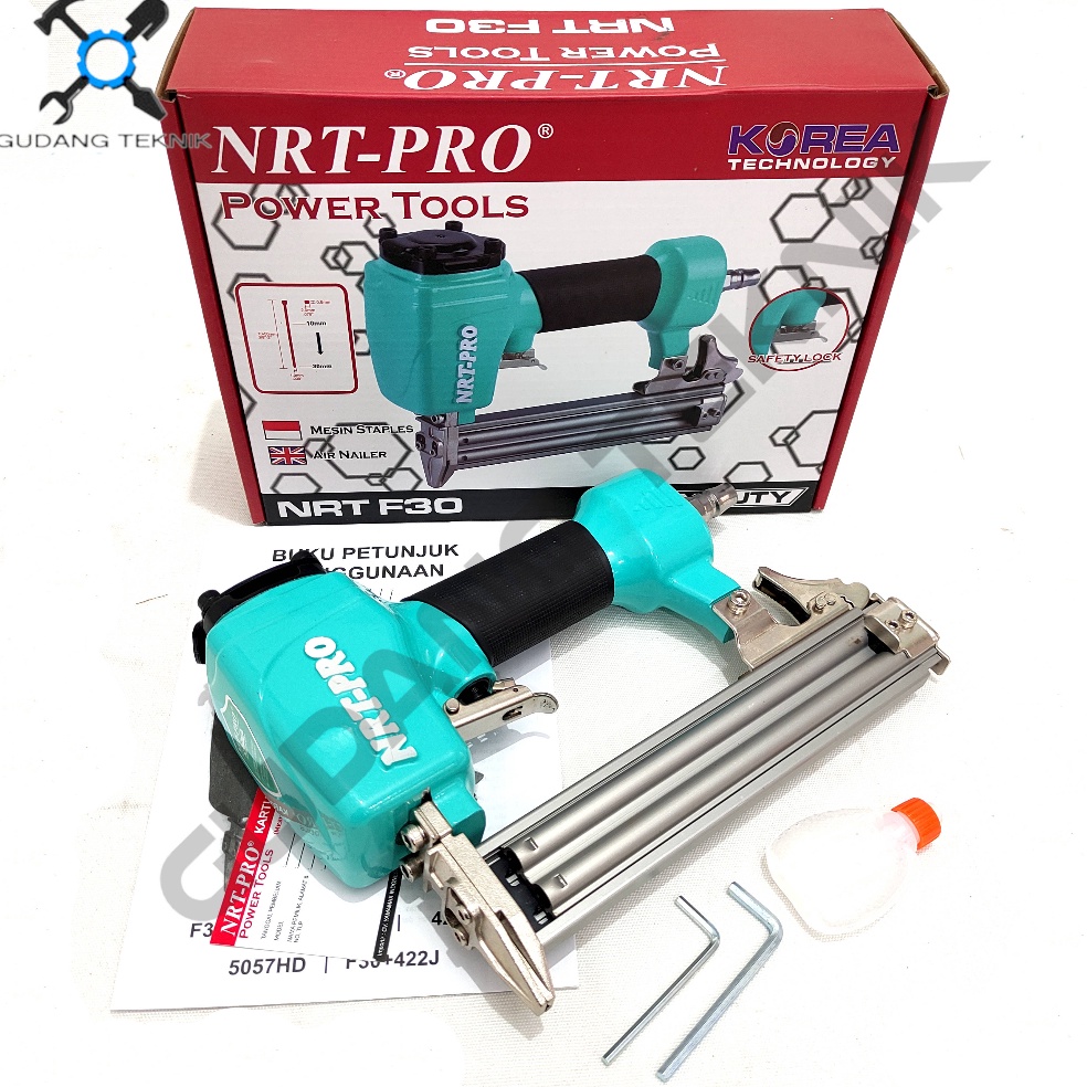 

MESIN PAKU TEMBAK F3 NRT PRO Staples Air Nailer Gun Norita Paku Tembak Lurus Stapler Angin F3 NRT PRO r C3Y9