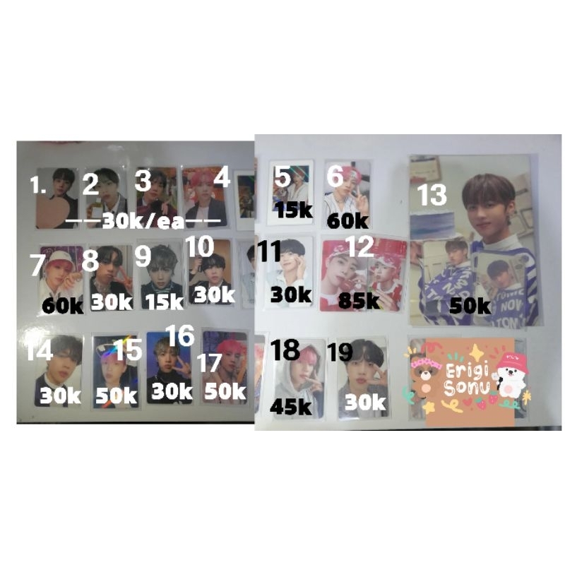 PHOTOCARD SUNWOO THE BOYZ  CHASE THRILL RIDE MAVERICK BENEFIT KINGDOM LAPOTICHEL LIGHTSTICK MD THE R