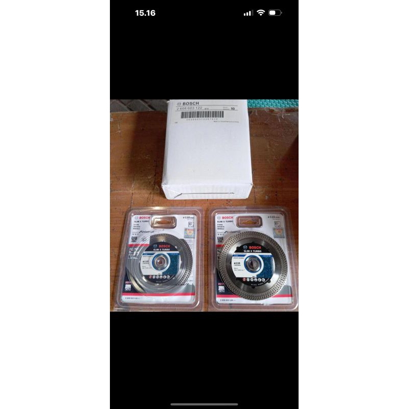 Bosch  Diamond Wheel Batik  X Slim Biru