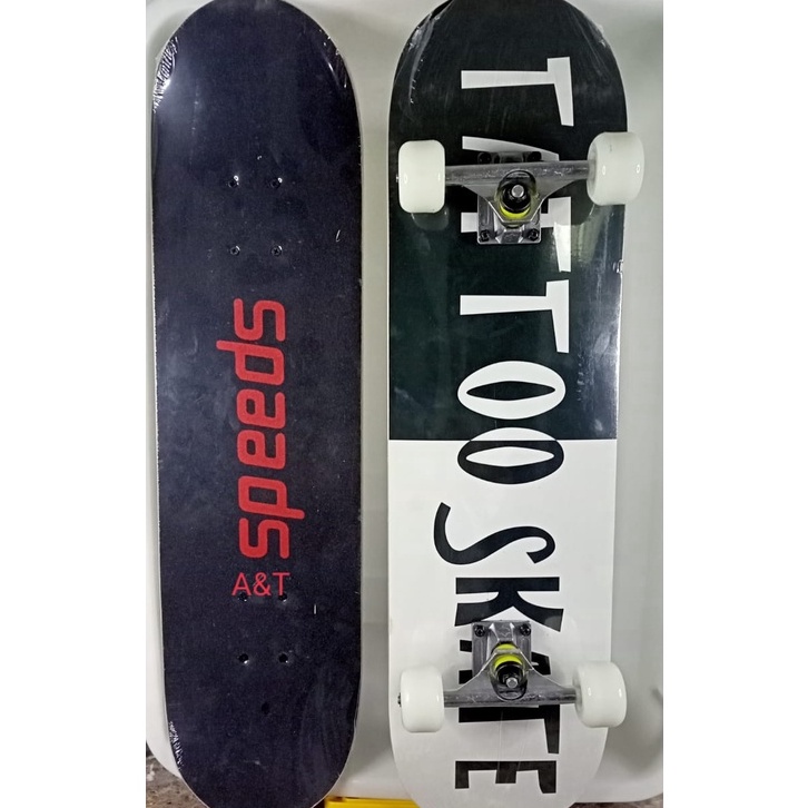 Papan Skateboard XL Papan Luncur Skateboard Fullset Dewasa XL Besar Kayu Skateboard h U1A7