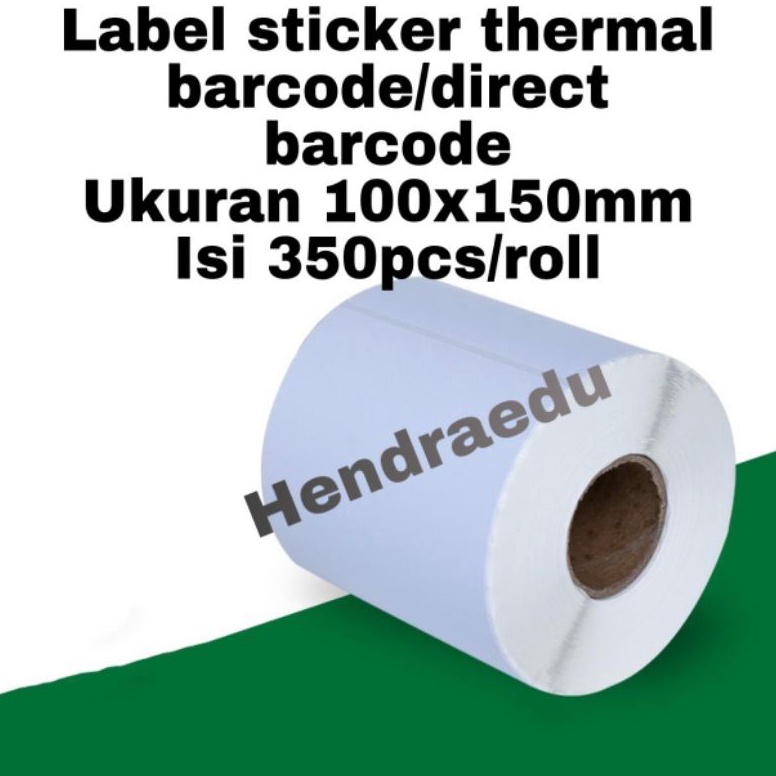 

KODE F29O kertas label thermal barcode 1x15