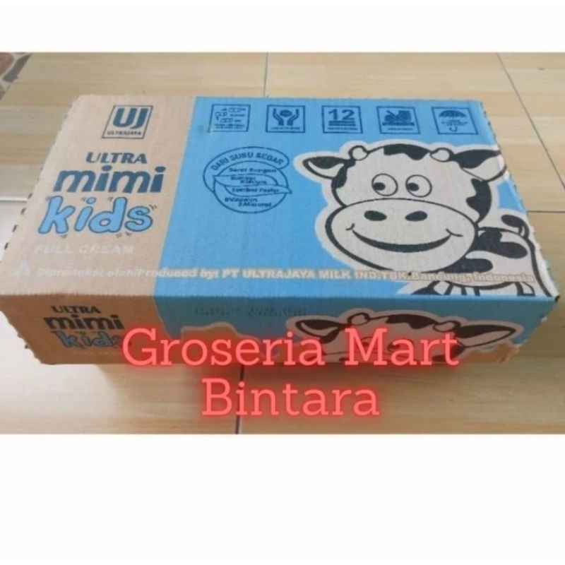 

*Bintara* Susu Ultra Mimi UHT Full Cream 125ml x 40 (1 Dus) - Bekasi