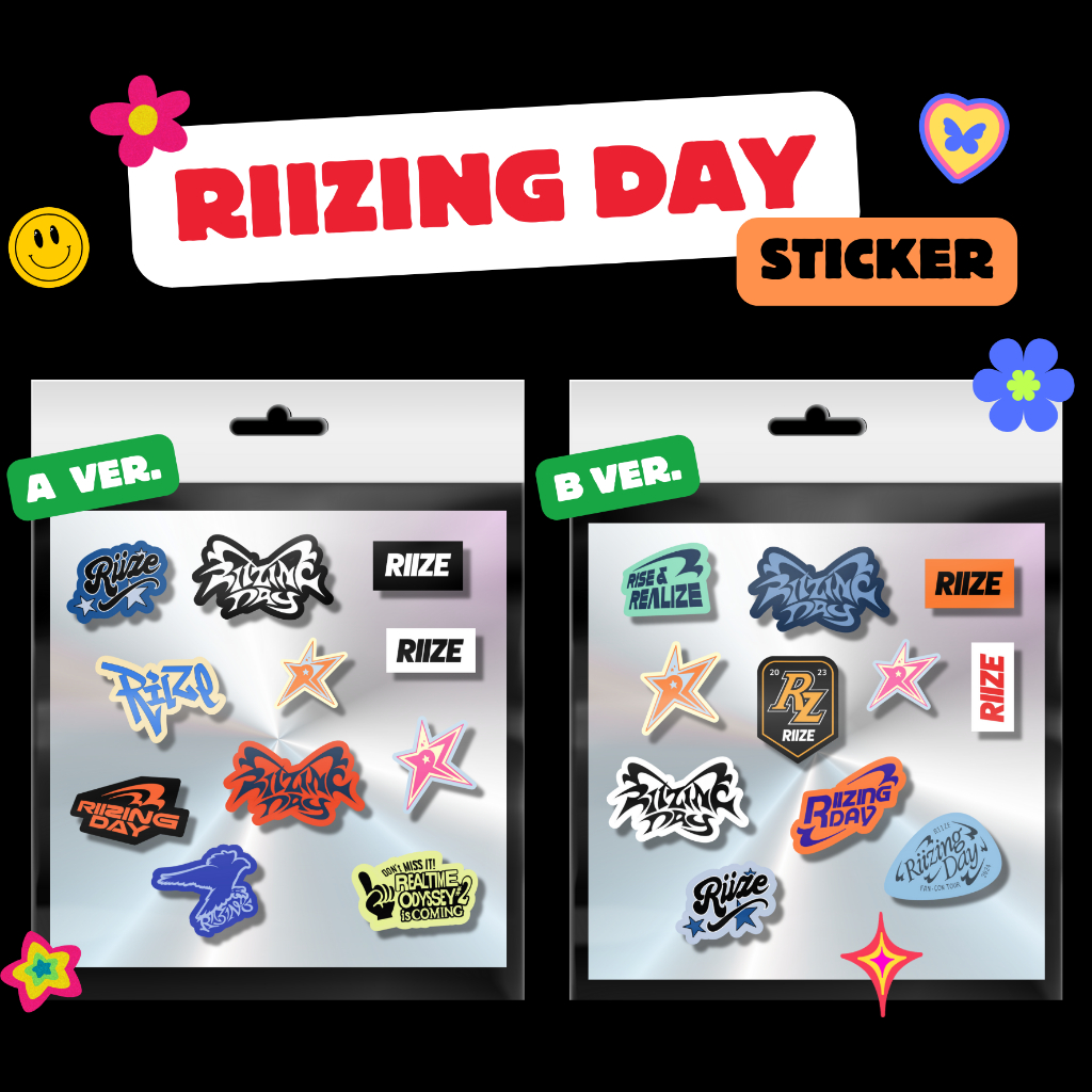 

RIIZE STICKER SET - RIIZING DAY - STICKER DECO | KPOP | KOREA