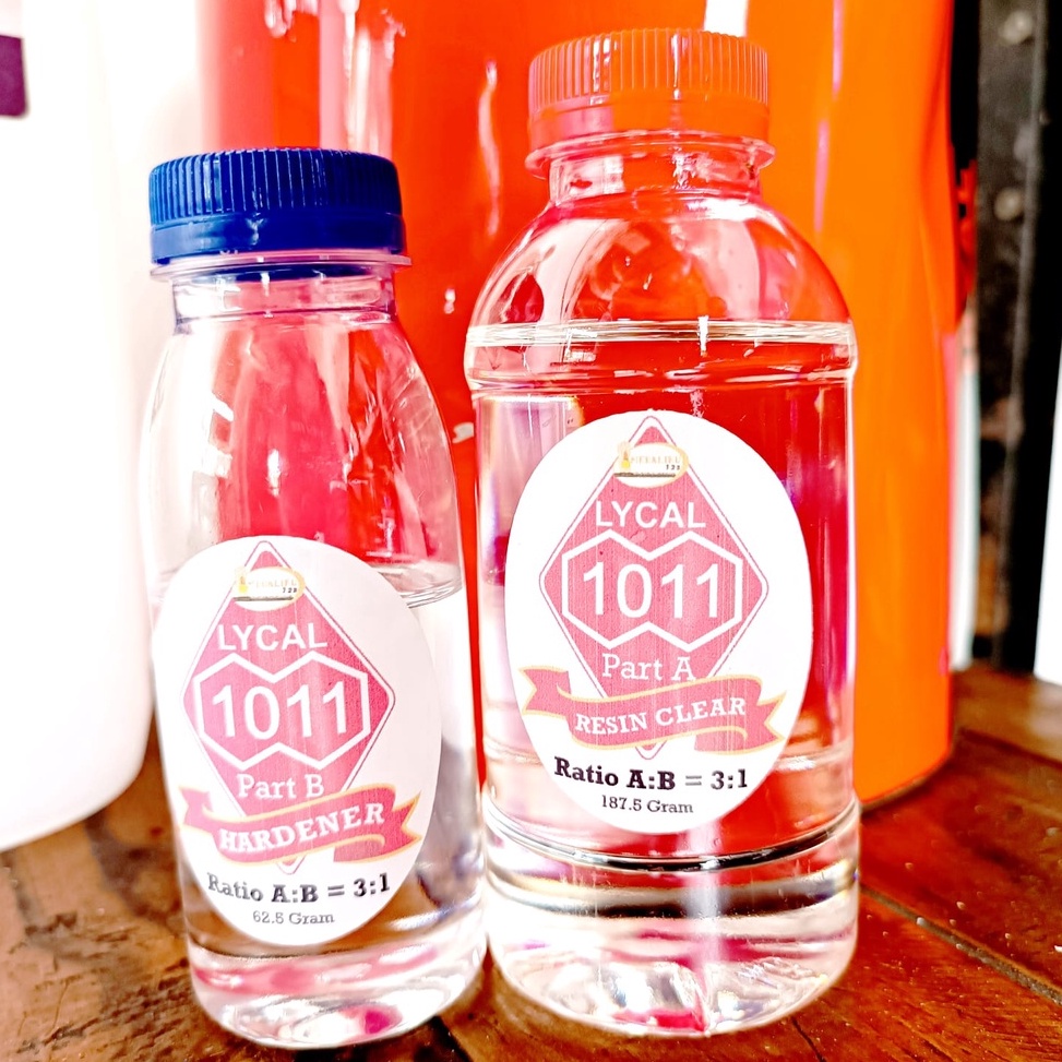 

KODE C39Z Resin Lycals 25 ml Super Bening Clear Keras