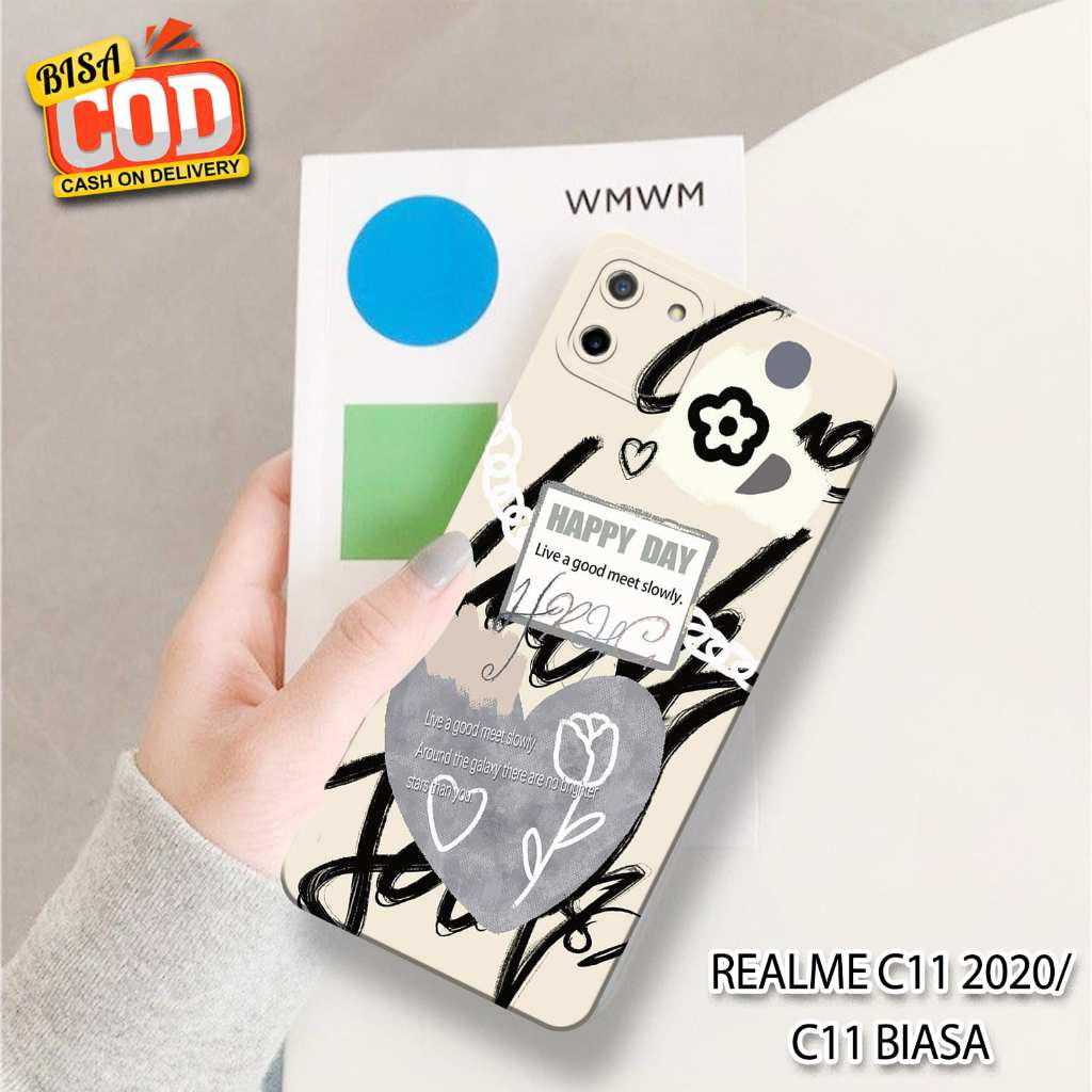 Case Hp Realme C11 2020  -  Realme C11 - Casing Hp Realme C11 2020 - Realme C11 - Elzora.Id - Motif 