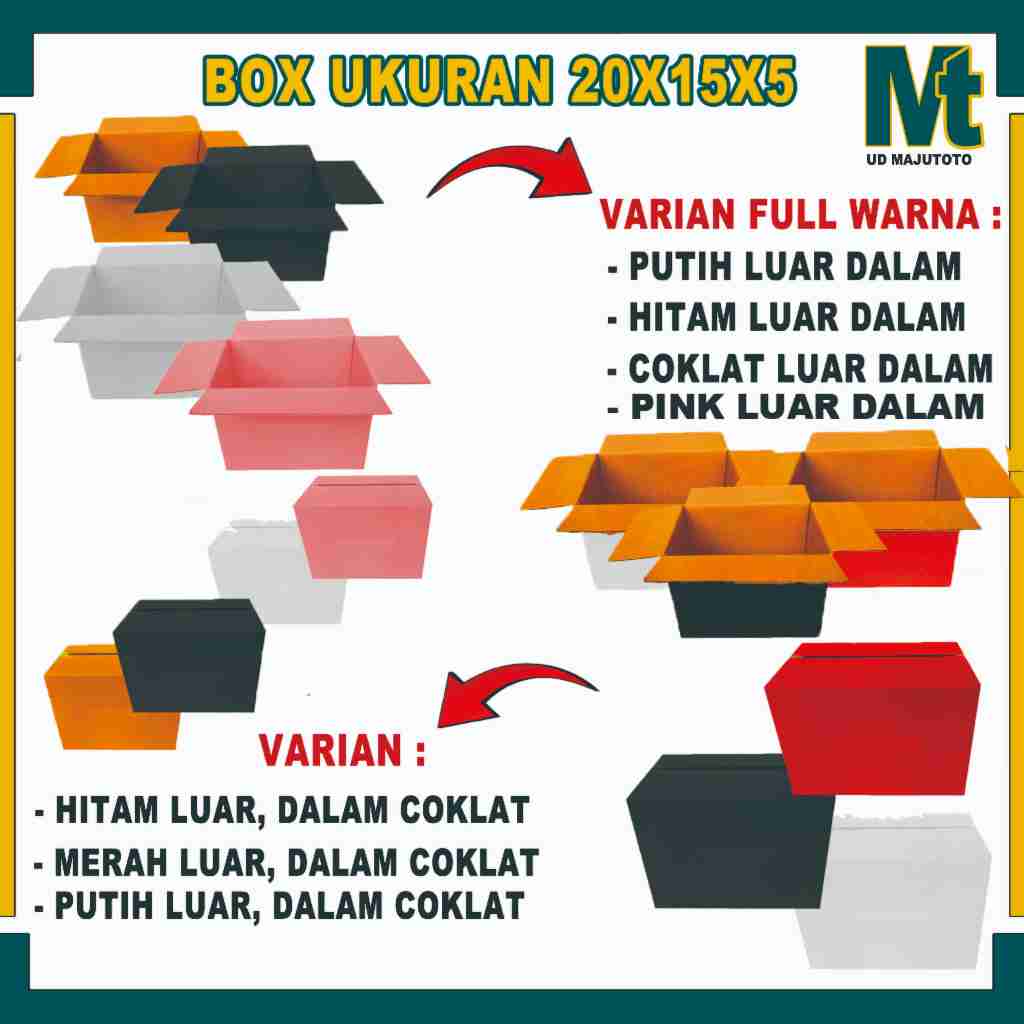 

Box 20x15x5 Cm / Box packing A1 / Karton Box Dus Packaging