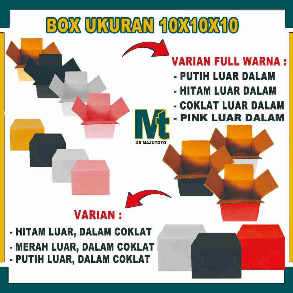 

Box 10x10x10 Cm/Box Packing A1/Box Accesories/Karton Polos