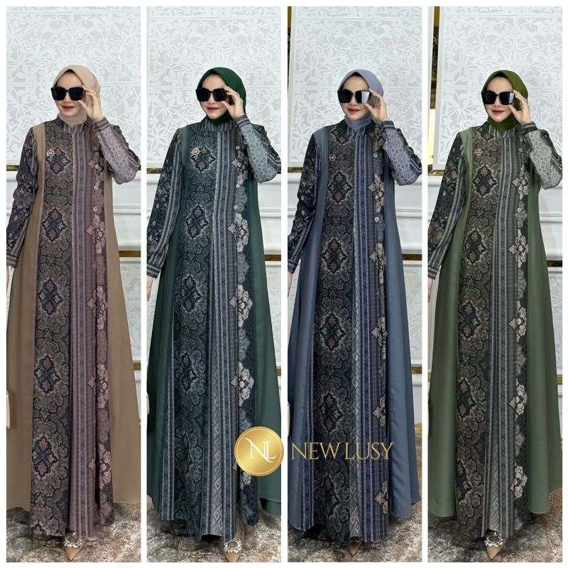 Gamis New Lusy Motif Baru New Lusy