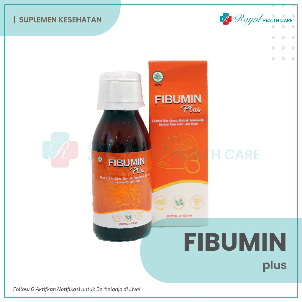 FIBUMIN PLUS SIRUP 100 ML Untuk Memelihara Kesehatan Dan Daya Tahan Tubuh