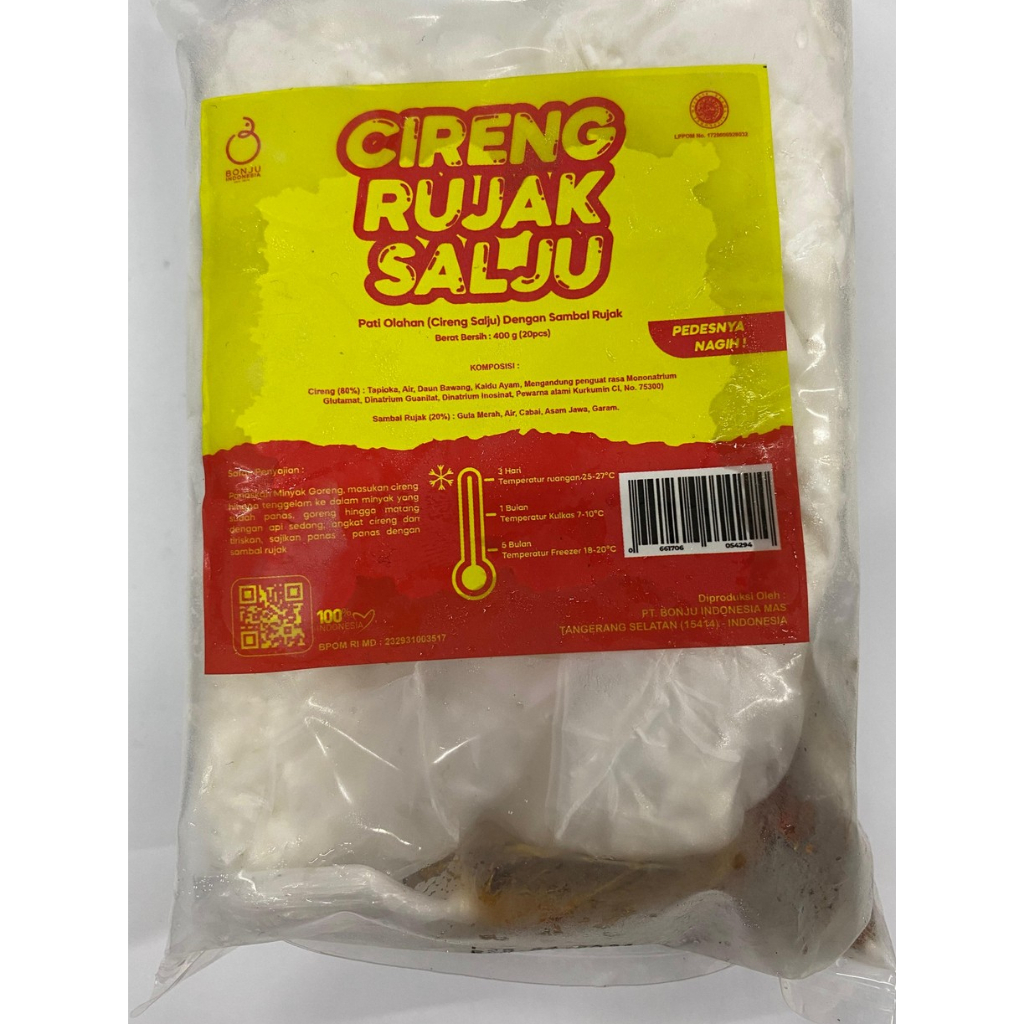 

CIRENG RUJAK SALJU ISI 20 PCS