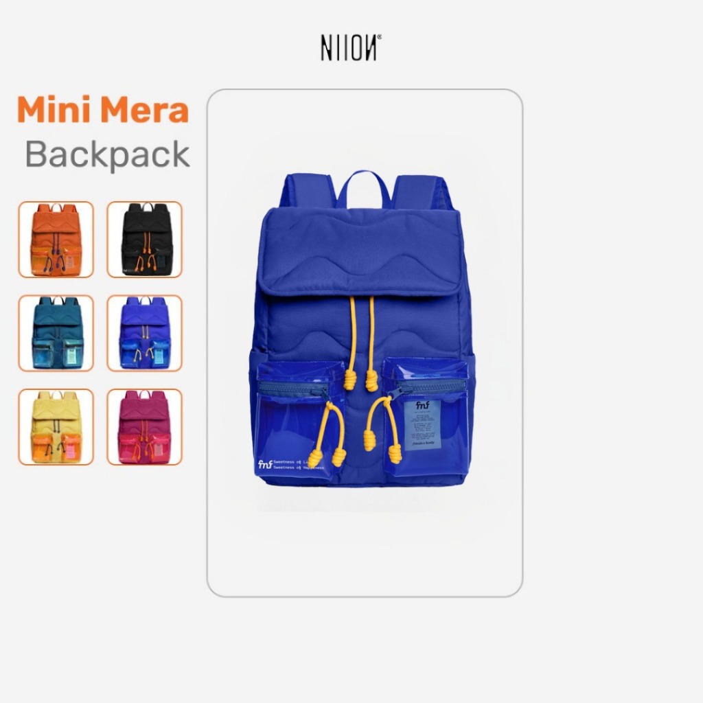 Niion Mini Mera Backpack / Tas Ransel Anak Cewek Cowok