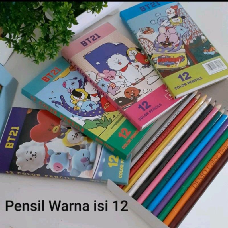 

Pensil Warna BT21