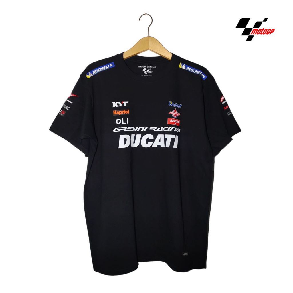 Motogp Tshirt Ducati Team Racing Uniform Import