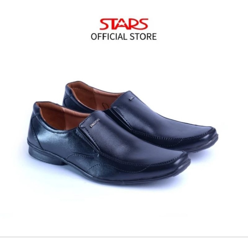 Kingstar Sepatu Formal Pria Moskow Hitam