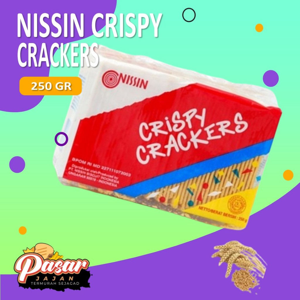 

Nissin Crispy Crackres 250Gr