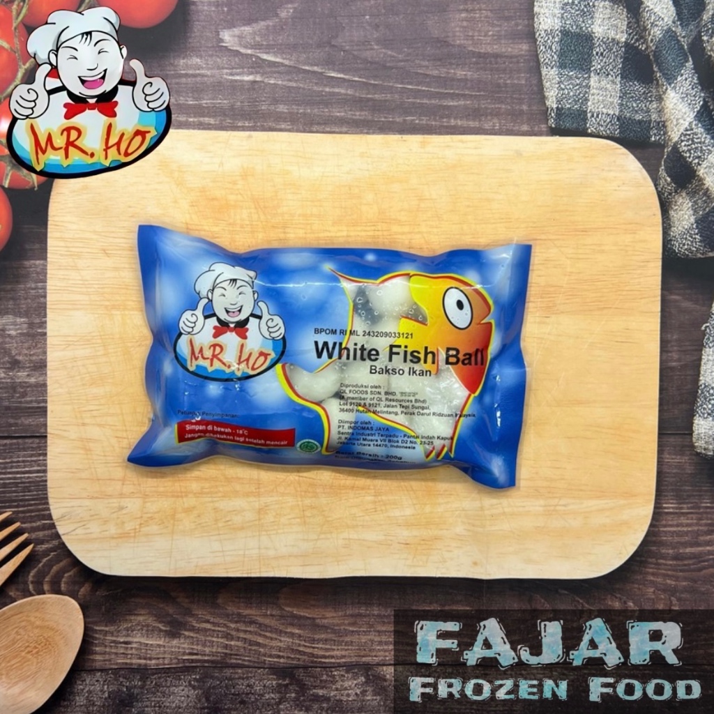 

MR. HO WHITE FISH BALL 200GR