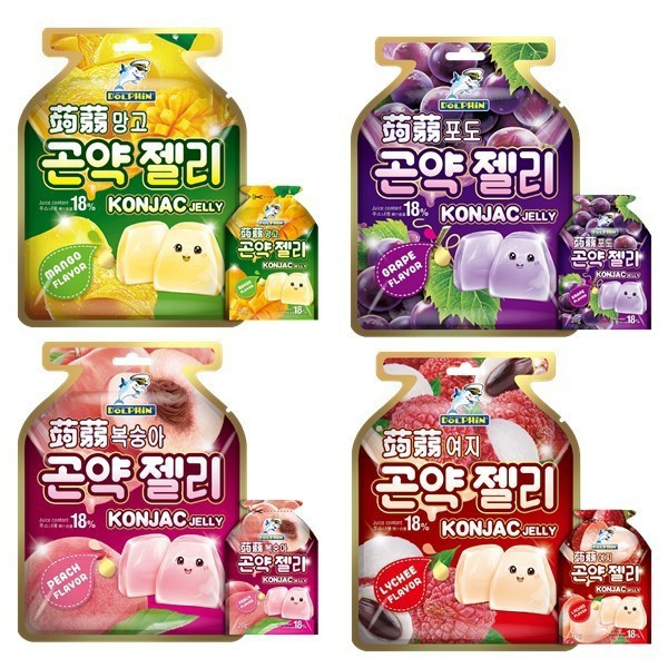 

KONJAC JELLY 300GR DOLPHIN Minuman Jelly Kekinian 300gr