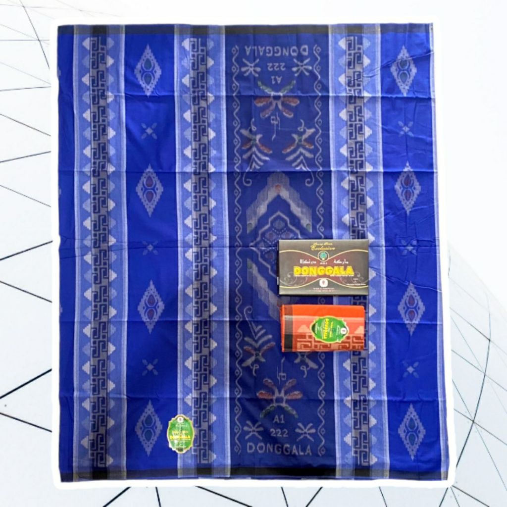 Sarung Donggala Katun / Sarung Donggala A1 / Sarung Tenun Donggala / Donggala Motif Toraja / Sarung 