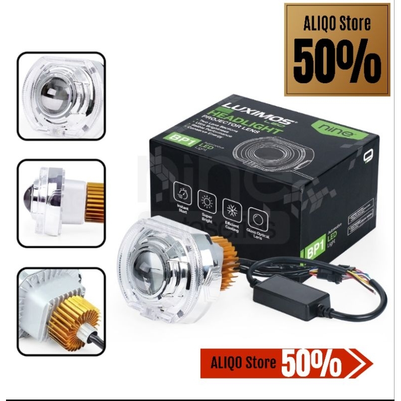 LAMPU PROJIE BP1 4,5 INCH NINE LUXIMOS BP2 3INCH PLUS DEVIL RGB 40WAT