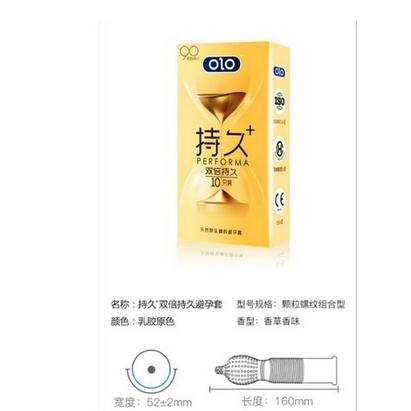 OLO Condom Performa Series /Olo Ultra Thin Condom/Kondom Olo Super Tipis/OLO Performa Gold