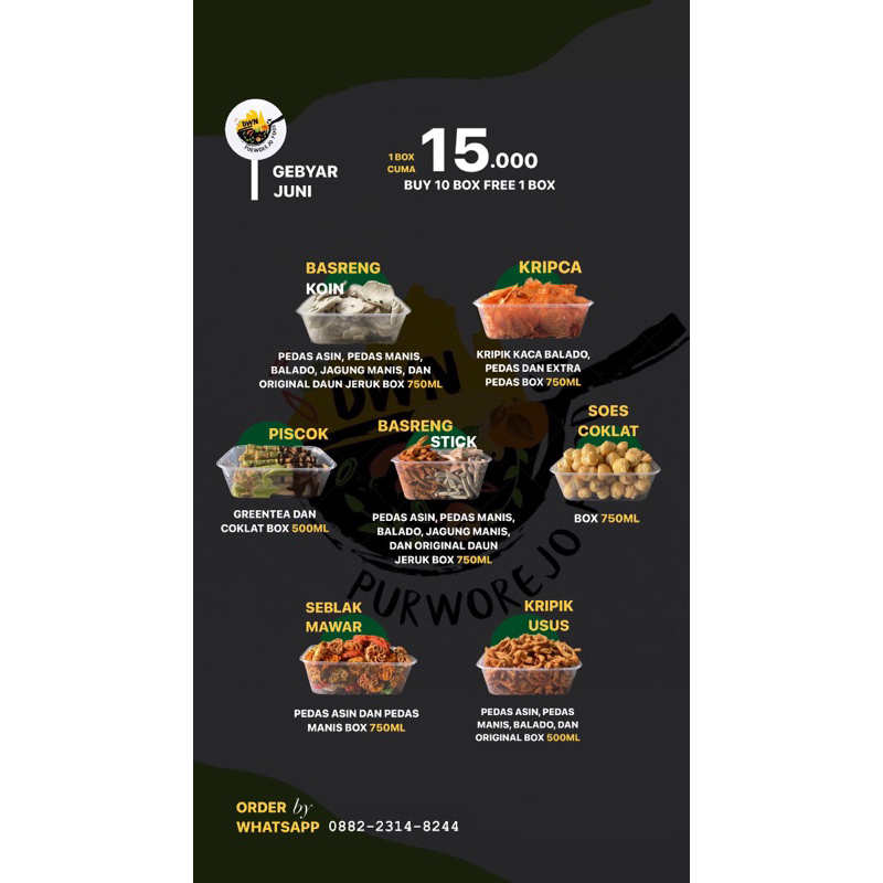 

Cemilan Enak Purworejo