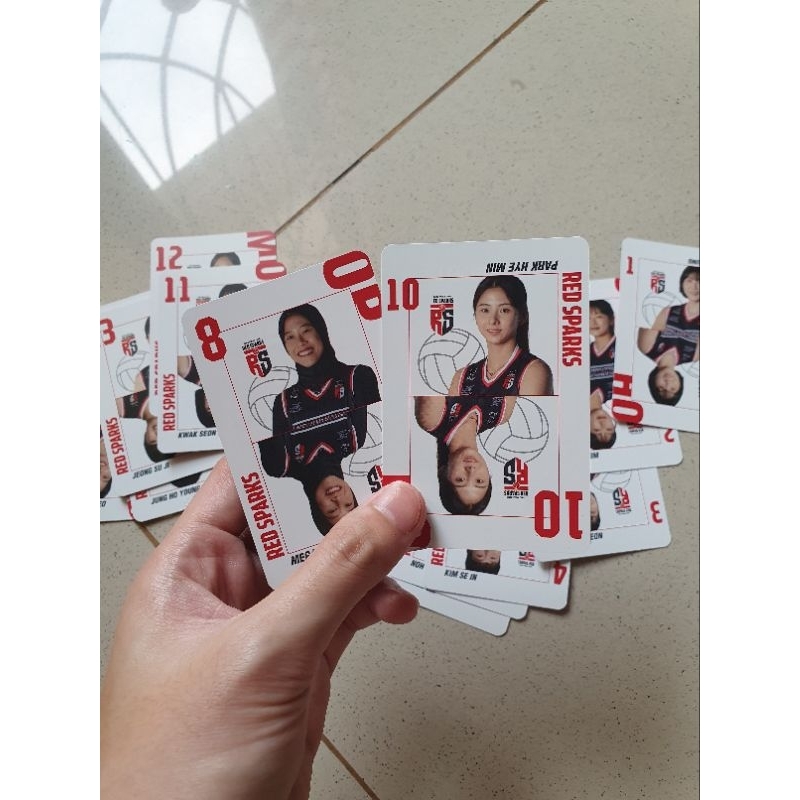 Photocard Jung Kwan Jang Red Sparks Membership Full Team