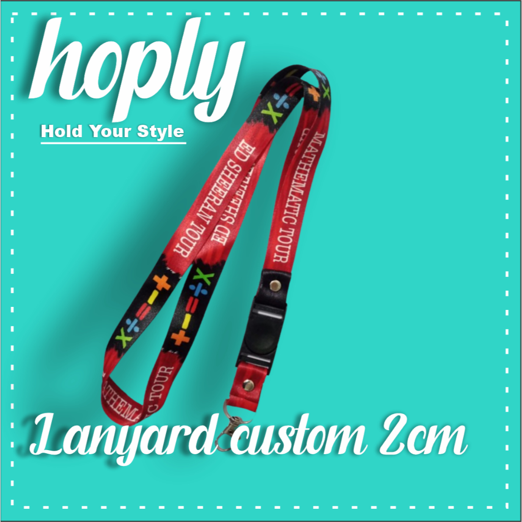 

Lanyard printing custom 2 cm