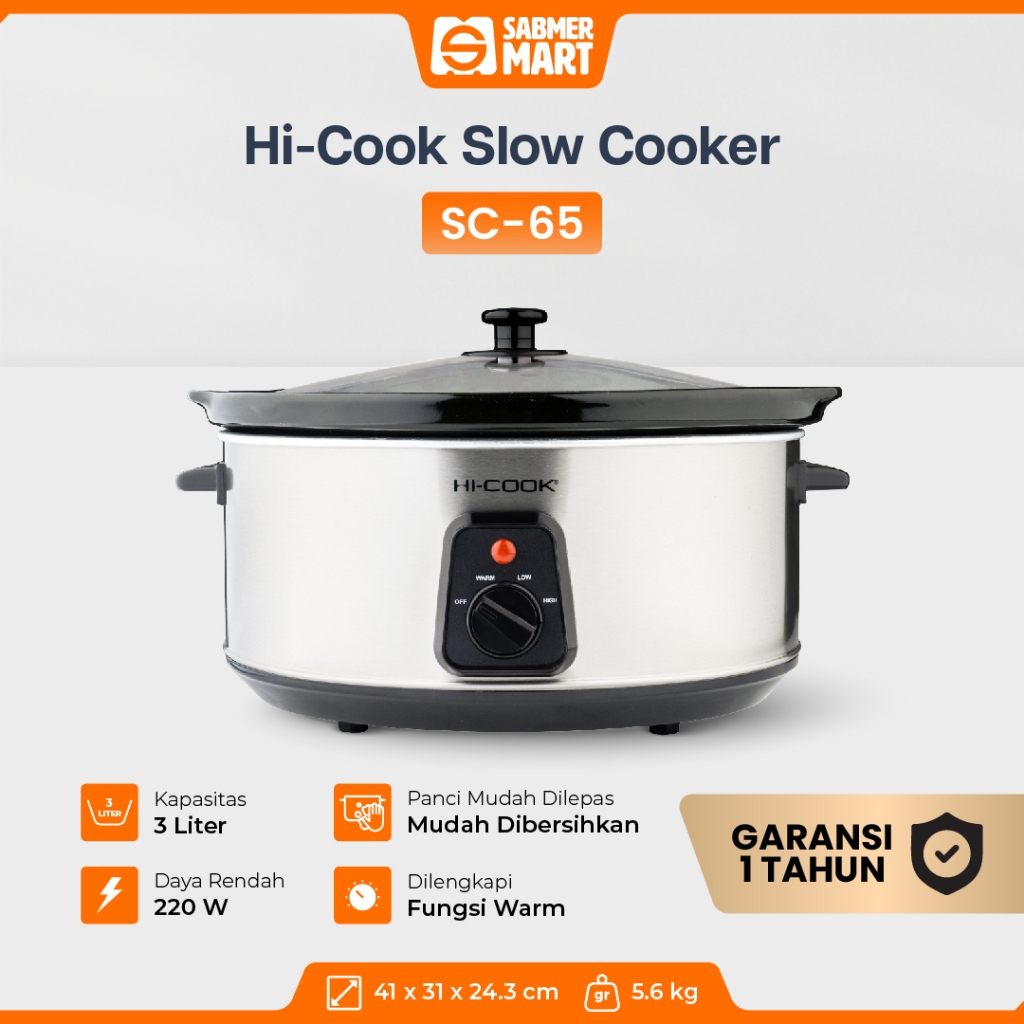 Hi-Cook Slow Cooker SC-65