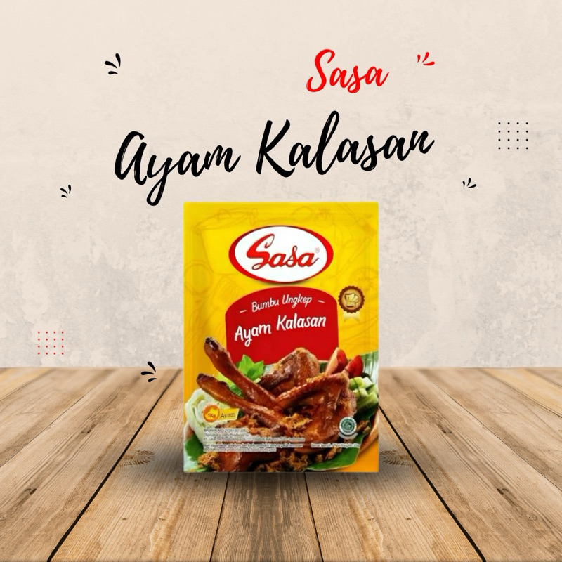 

Sasa Bumbu ungkep ayam kalasan 33g 2pcs