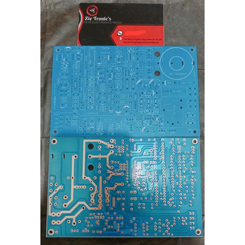 PCB D1K5++ CLASS D AMPLIFIER FIBER