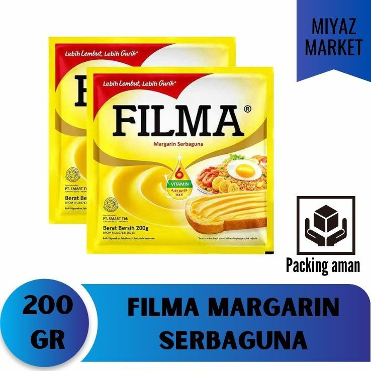 

❤MIYAZMARKET❤ Margarine Filma 200 gr / Margarine 200 gr / Filma Margarine / Mentega