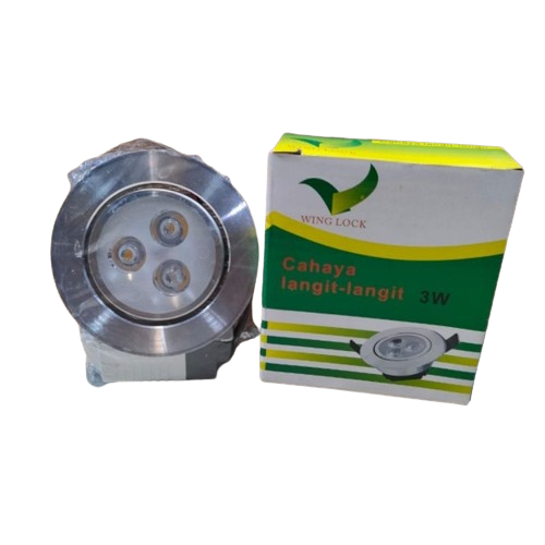 Wing Lock DL Led 3 Mata 3 watt /Panel 3 w Wing lock tipe WL - 713