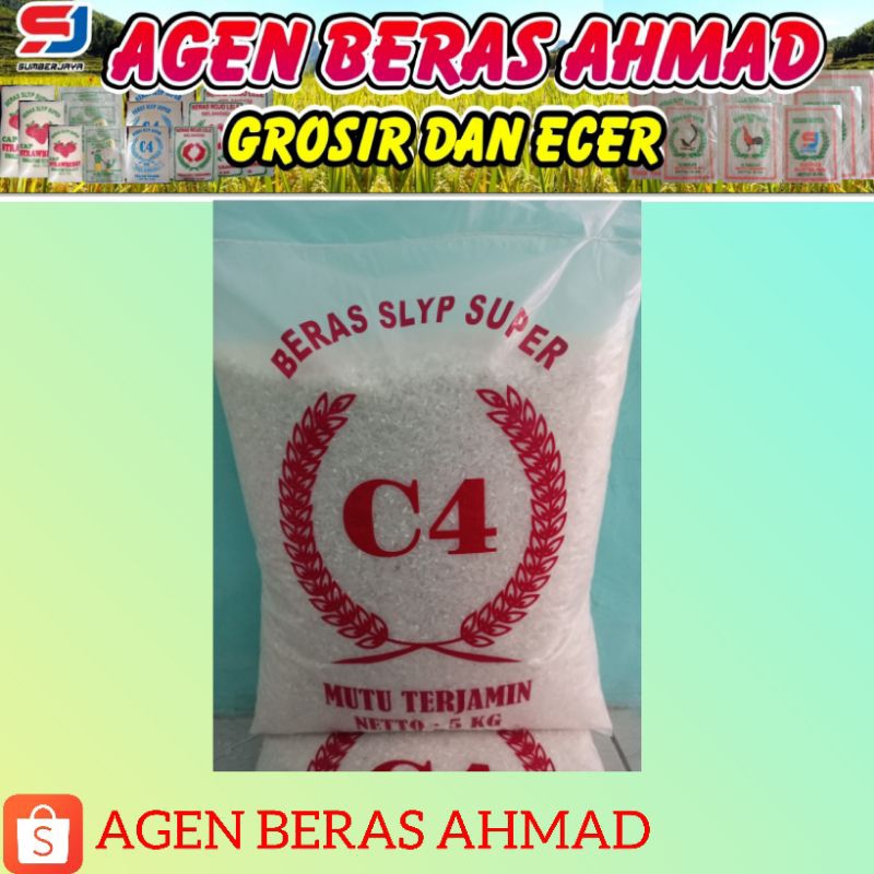 

BERAS MEDIUM SLYP C4,, KEMASAN 5KG